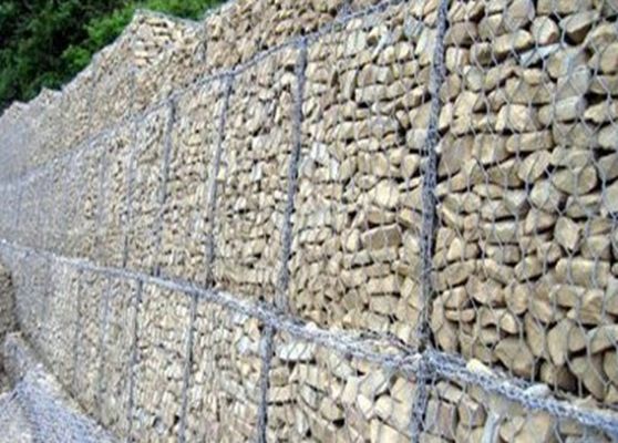 China Cestas exteriores de Gabion de la roca de la construcción para los muros de contención de la roca proveedor