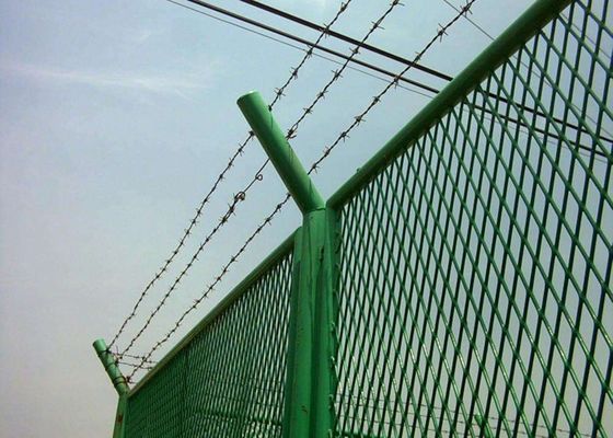 China Electro bobina de la cerca de la malla del alambre de púas del hurto anti con los 7.5-15cm que espacian proveedor