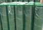 El PVC cubrió la malla de acero que cercaba los paneles verde oscuro para el tamaño animal de la jaula 50X150 proveedor