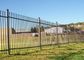 El cercado derecho libre de la palizada del metal adornó para los edificios/el poste del patio 100x55m m proveedor