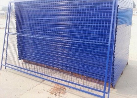 China La seguridad temporal al aire libre galvanizó los paneles de acero de la cerca redondos/el poste del cuadrado proveedor