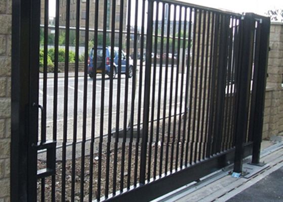 China Polvo motorizado artículo de las puertas de desplazamiento del metal cubierto para el compuesto de la pared proveedor