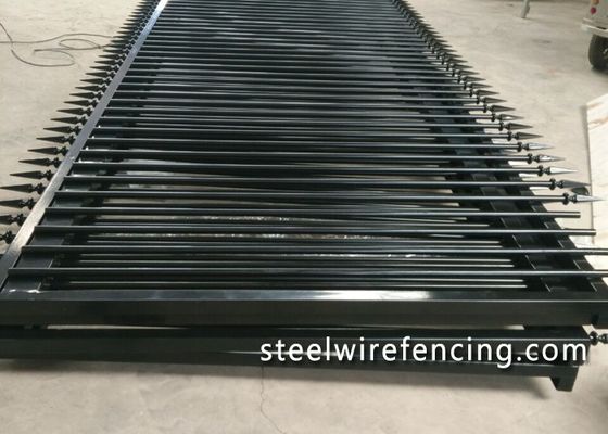 China Puertas automáticas de la calzada de la seguridad de la fábrica/verjas ornamentales del metal proveedor