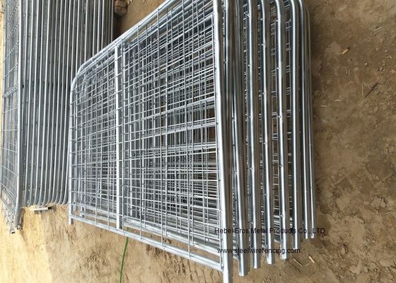 China granja temporal galvanizada -16ft del metal de los 8ft que cerca para la protección del ganado proveedor