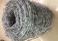 Cinc que platea el alambre de púas de la cinta, diámetro de acero del rollo 1.0-3.5m m del alambre de púas proveedor